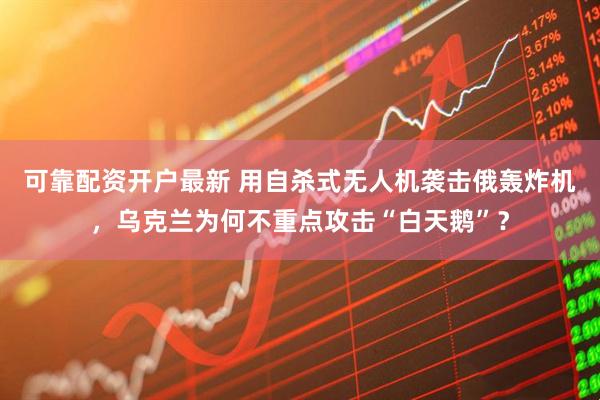 可靠配资开户最新 用自杀式无人机袭击俄轰炸机，乌克兰为何不重点攻击“白天鹅”？